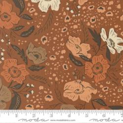 Flora Flourish Dark Clay - Moda