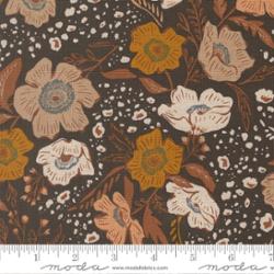 Flora Flourish Charcoal - Moda