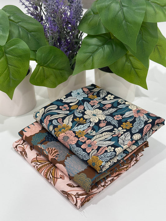3 Yard Bundle - Forest Feather