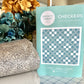 Checkers Quilt Kit - Gray Water Droplets