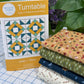 Turntable Quilt Kit - Navy Sunshine