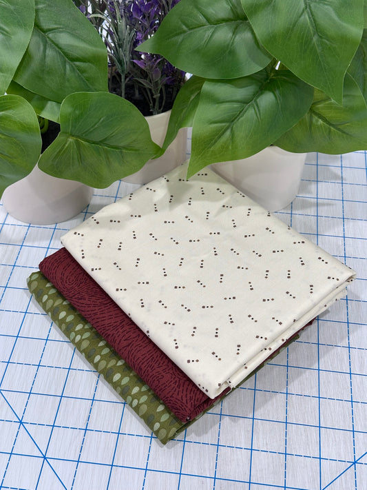 3 Yard Bundle - Olive Rain
