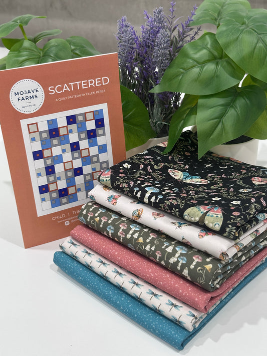 Scattered Quilt Kit - Moon Garden