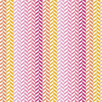 Herringbone Pink Multi - Riley Blake Designs