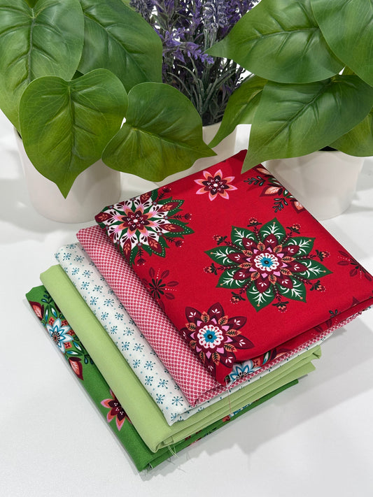 5 Yard Bundle - Scandinavian Holiday