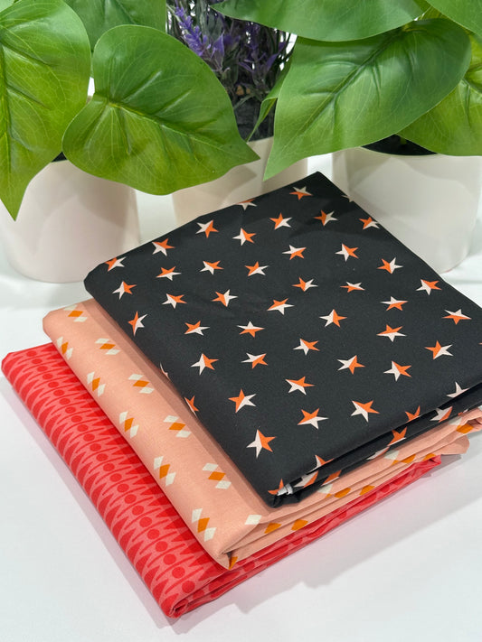 3 Yard Bundle - Smokey Stars