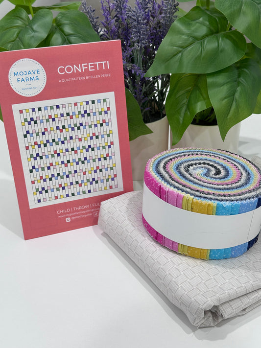 Confetti Quilt Kit - Stardust Light