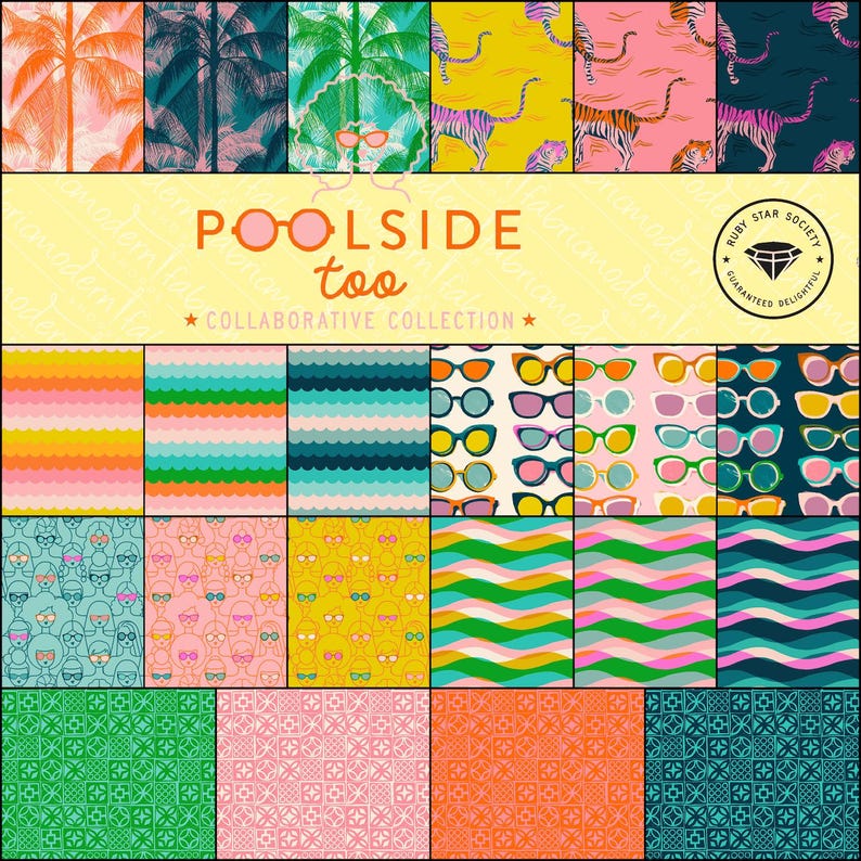 Poolside Too Jelly Roll - Ruby Star Society