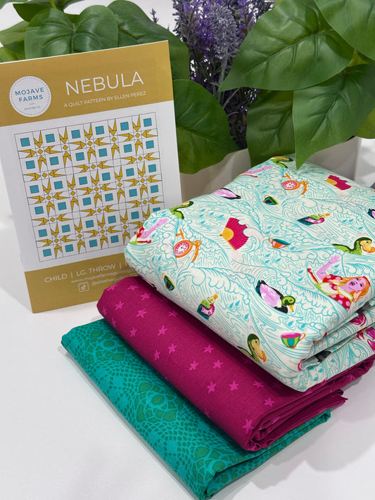 Nebula Quilt Kit - Alice Tears (Tula Pink)