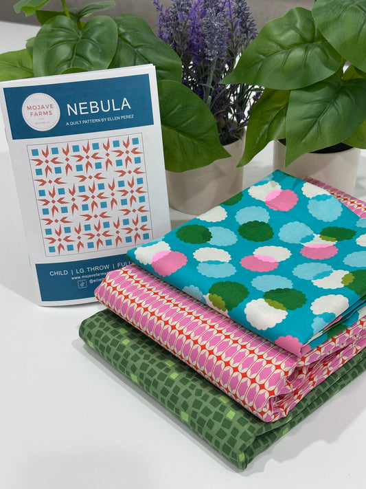 Nebula Quilt Kit - Ruby Star