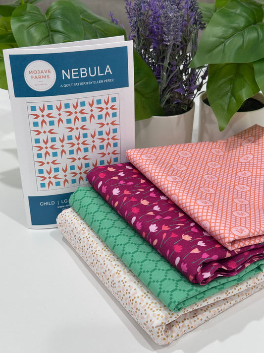 Nebula Quilt Kit - Flower Fields