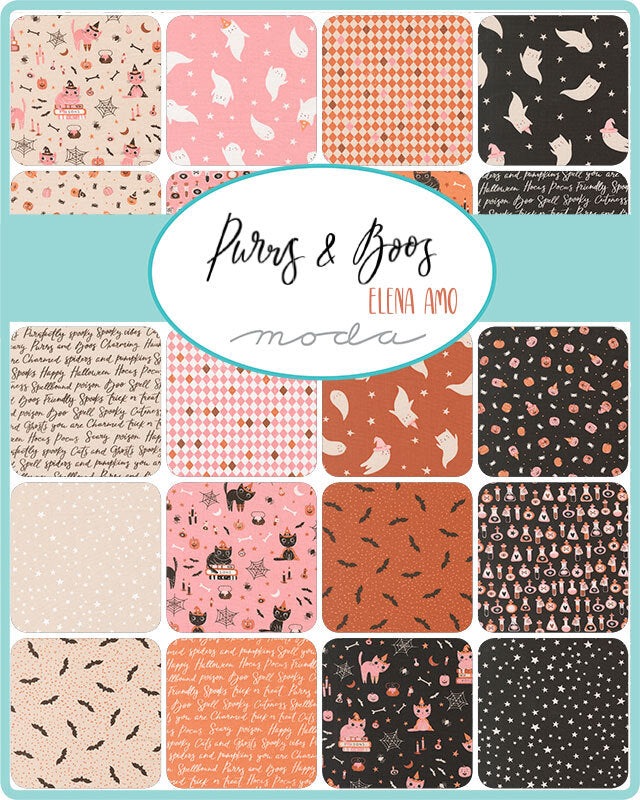 Purrs and Boos Layer Cake - Moda