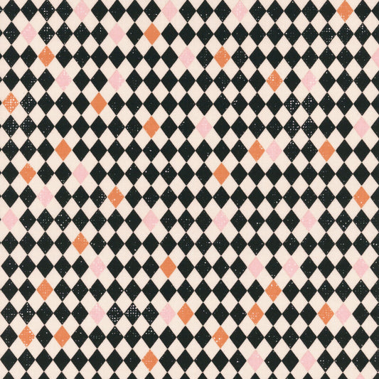 Black Cat Harlequin Diamonds - Moda