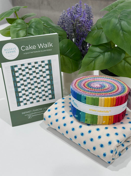 Cake Walk Quilt Kit - On the Dot
