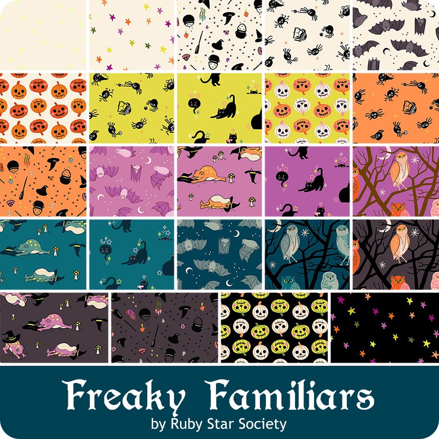 Freaky Familiars Layer Cake - Ruby Star Society