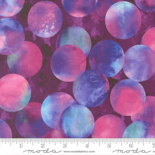 Candescent Dots Watercolor Purple Haze - Moda