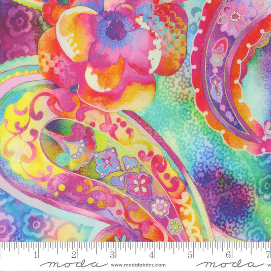 Dream State Paisley Watercolor - Moda