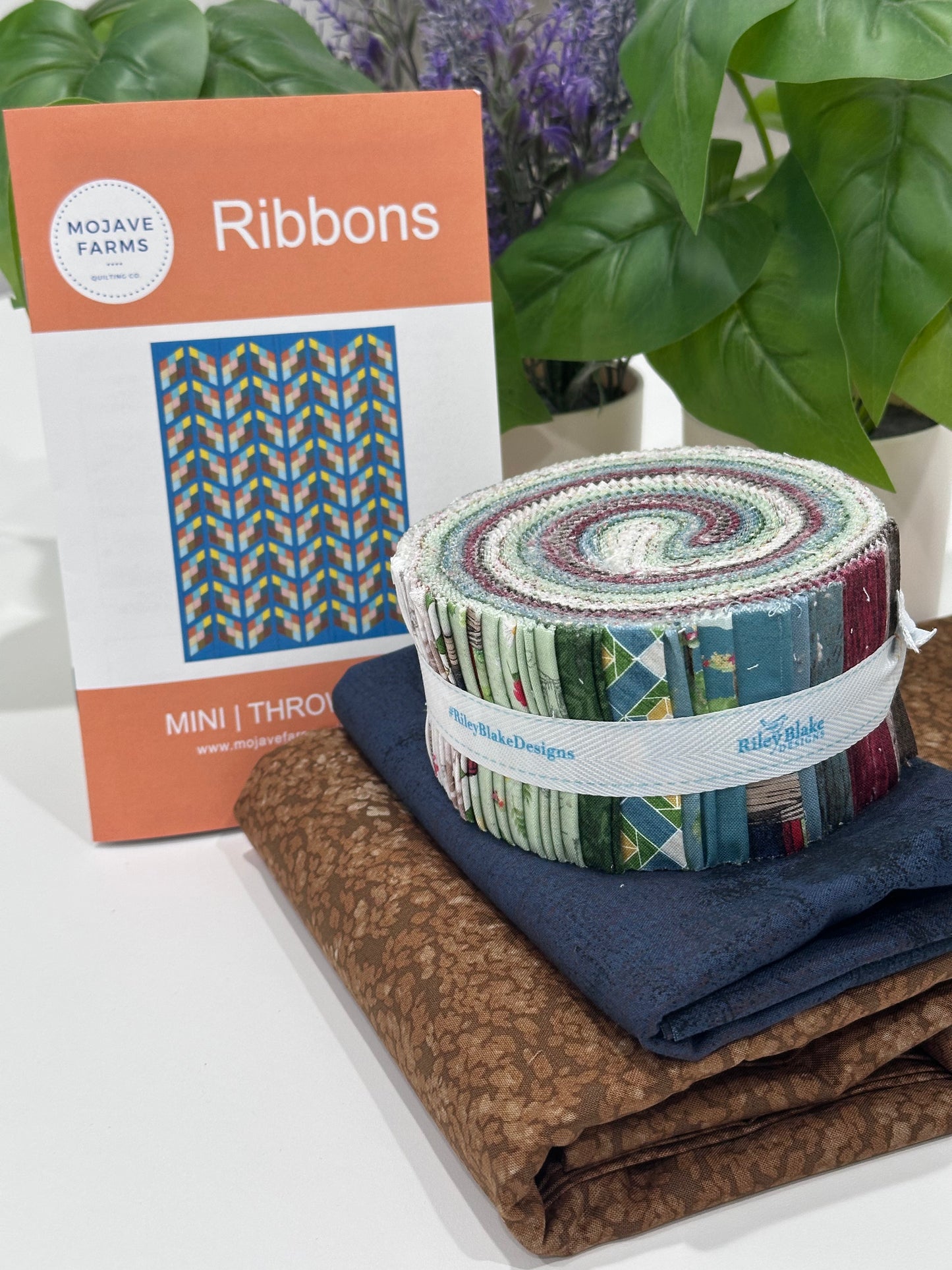 Ribbons Quilt Kit - Covered Bridges