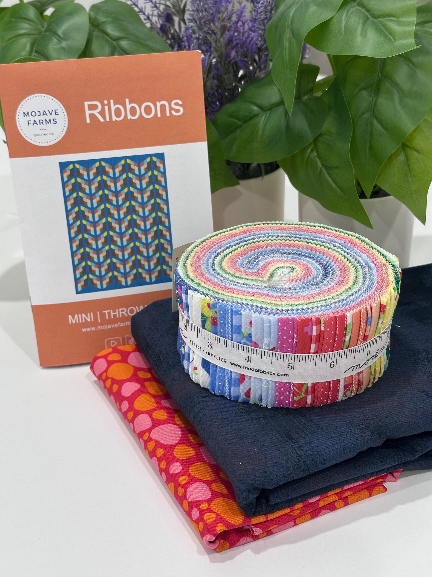 Ribbons Quilt Kit - Fruit Salad