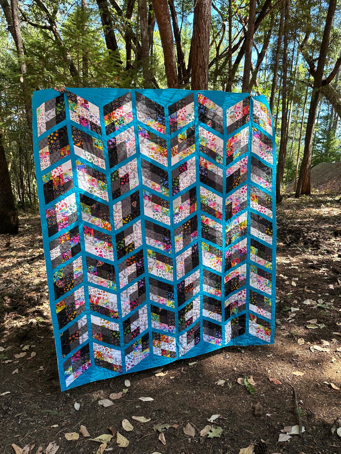 Ribbons Quilt Pattern - Paper