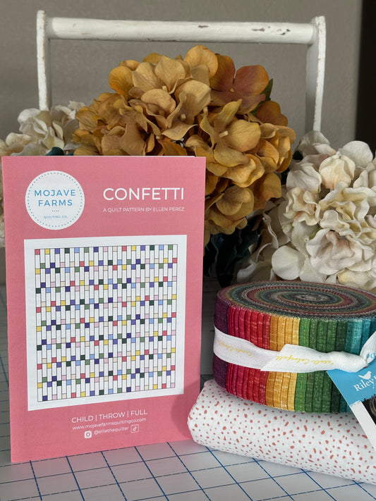 Confetti Quilt Kit - Rainbow