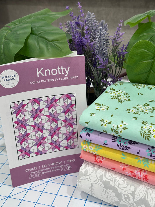 Knotty Quilt Kit - Tula What a Ditz