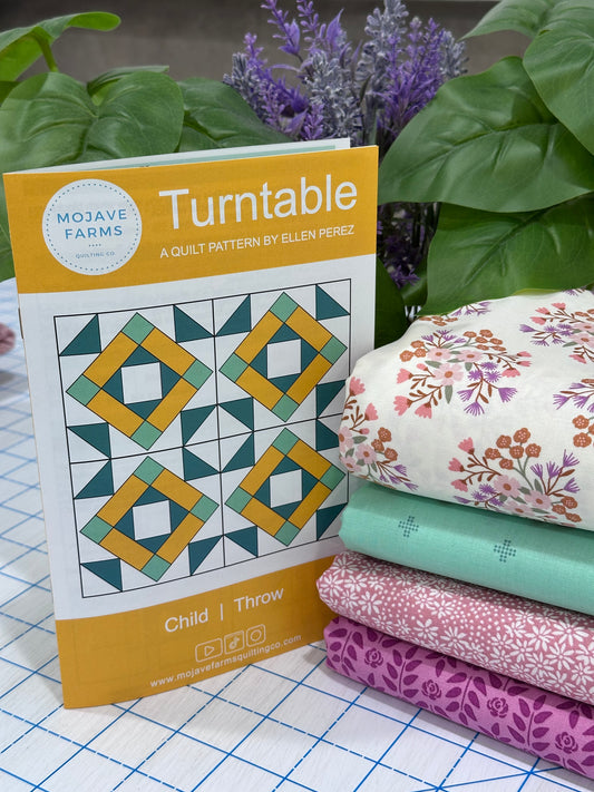 Turntable Quilt Kit - Blooming