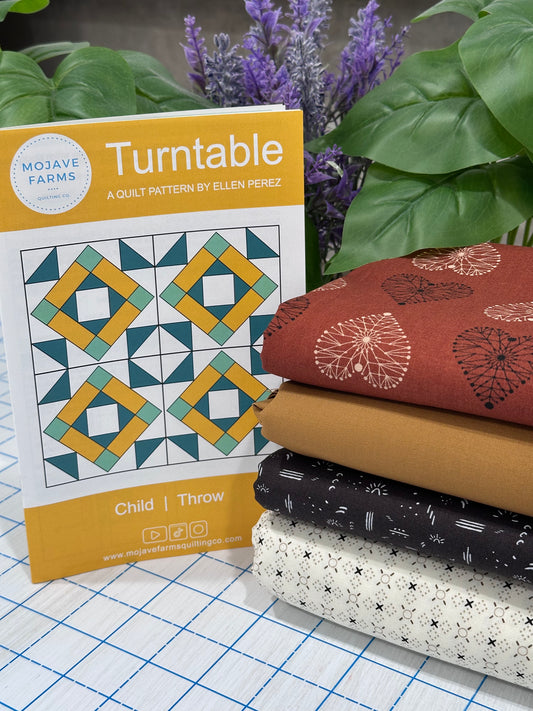 Turntable Quilt Kit - Warm Neutrals