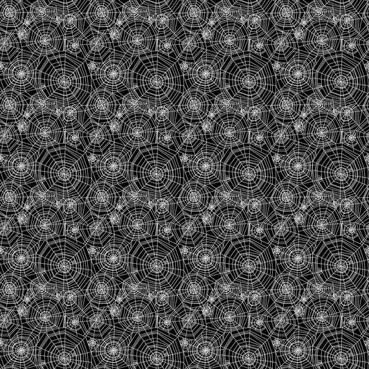 Tangled Web Midnight - Northcott Fabrics