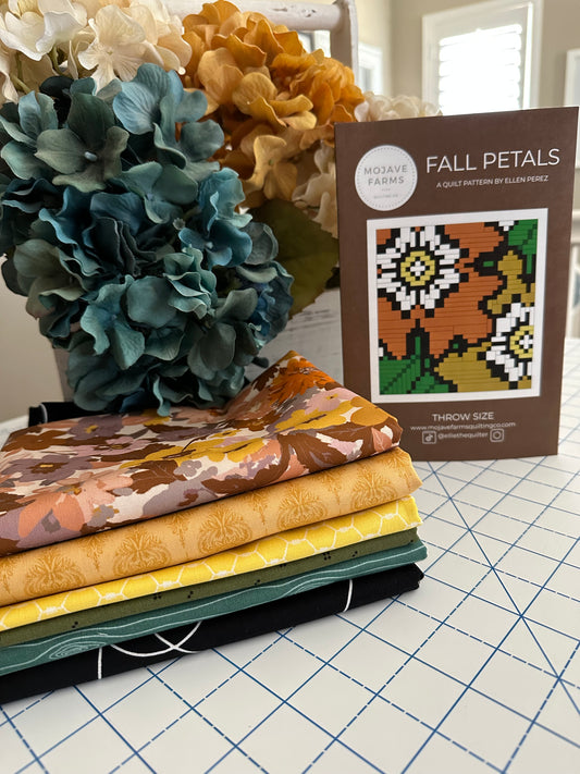 Fall Petals Quilt Kit - Autumn