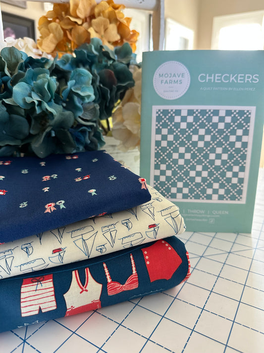 Checkers Quilt Kit - Sails & Suits