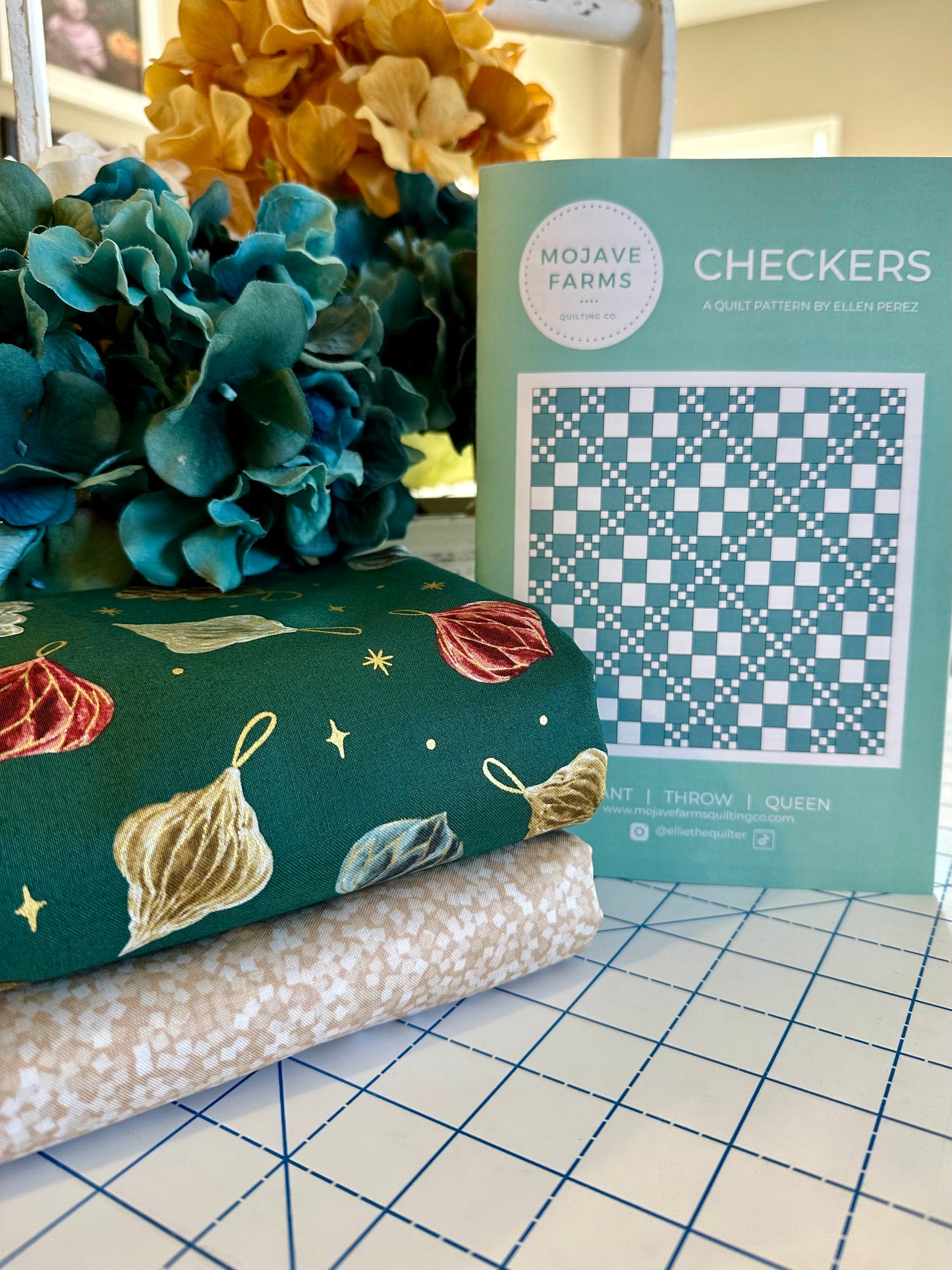 Checkers Quilt Kit - Ornaments