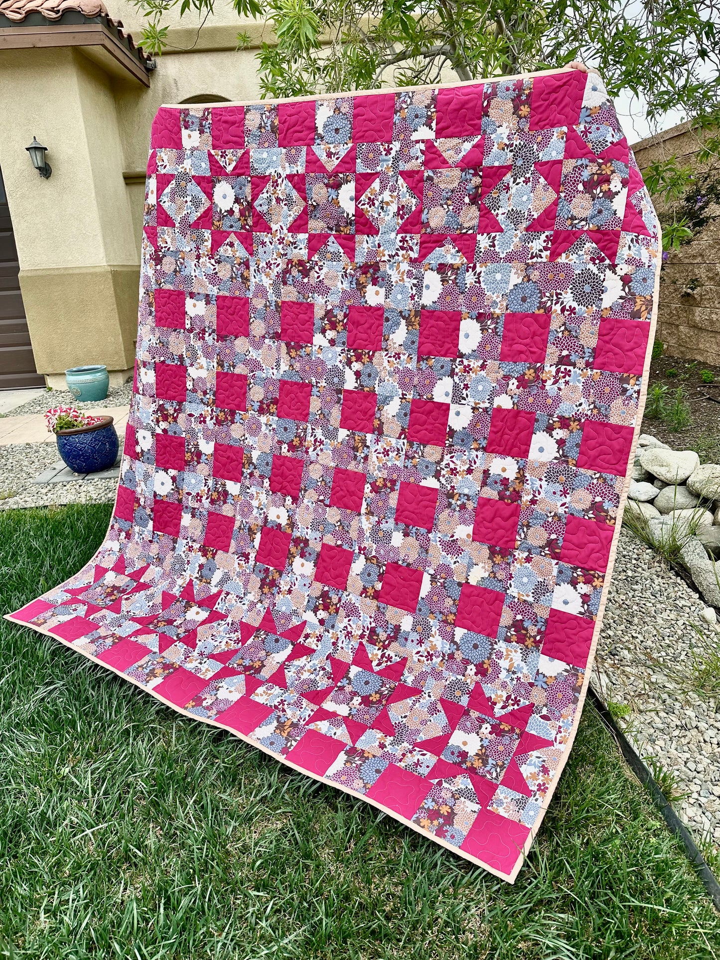 Buffalo Stars Quilt Pattern - Paper