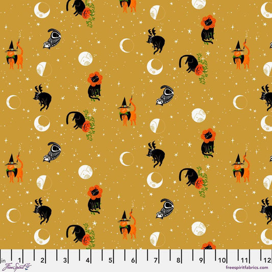 Meow at the Moon Gold - Free Spirit