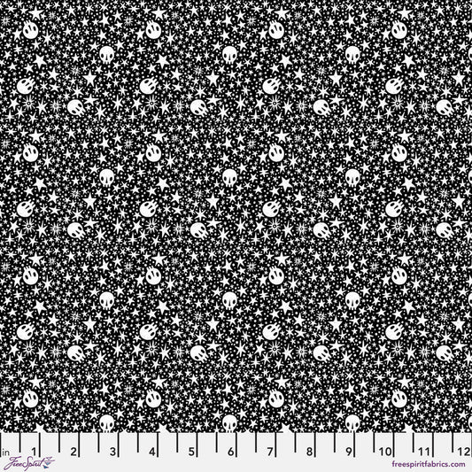 Starry Skulls Black - Free Spirit