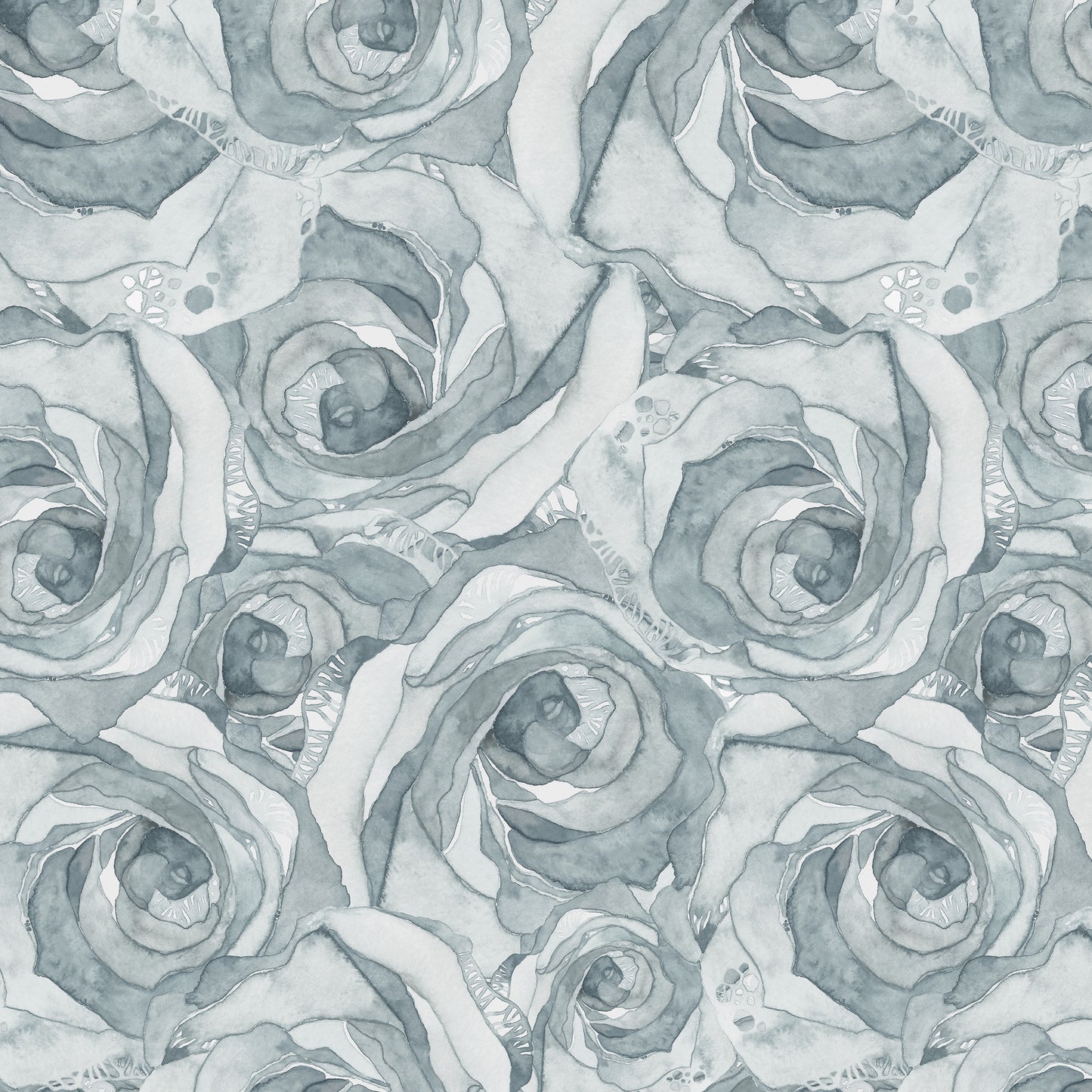 Organic Roses Silver Blue - Free Spirit