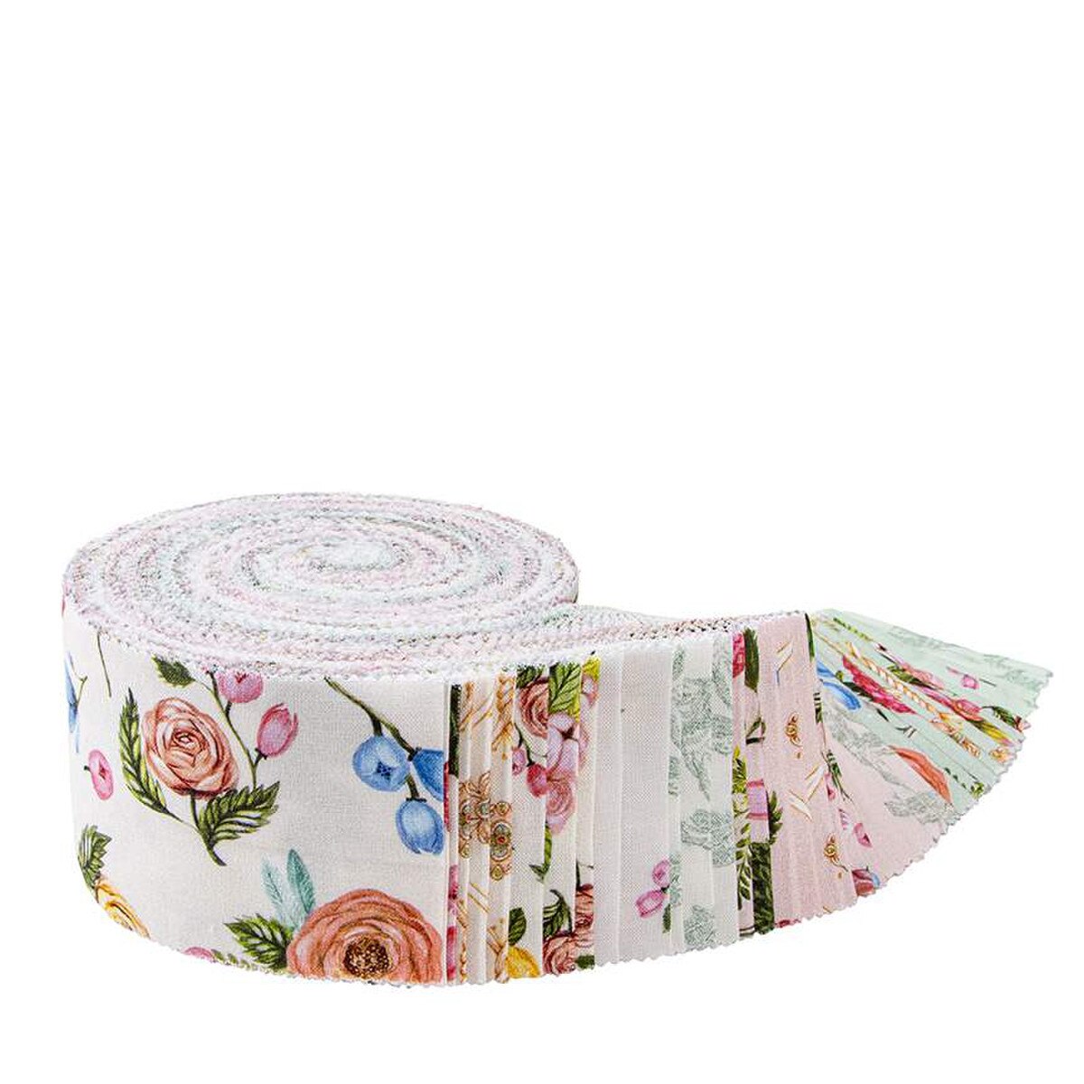 Sweet Spring Rolie Polie Jelly Roll - Riley Blake Designs