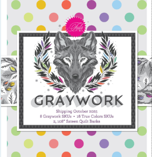 Graywork 10" Layer Cake  - Tula Pink
