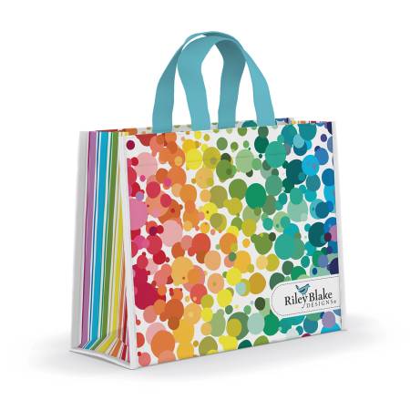 Colorful Confetti Vinyl Tote Bag - Riley Blake Designs