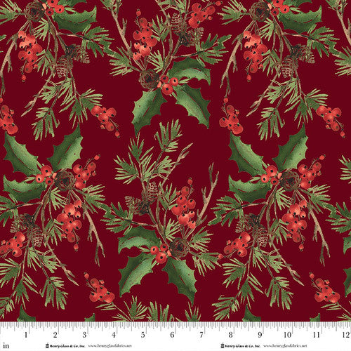 Berry Chic Red - Henry Glass 108"