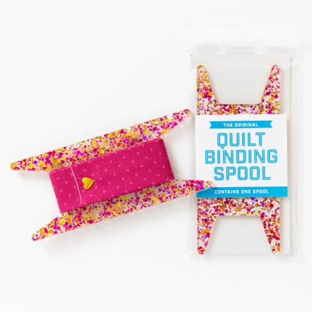 Quilt Binding Spool - Pink