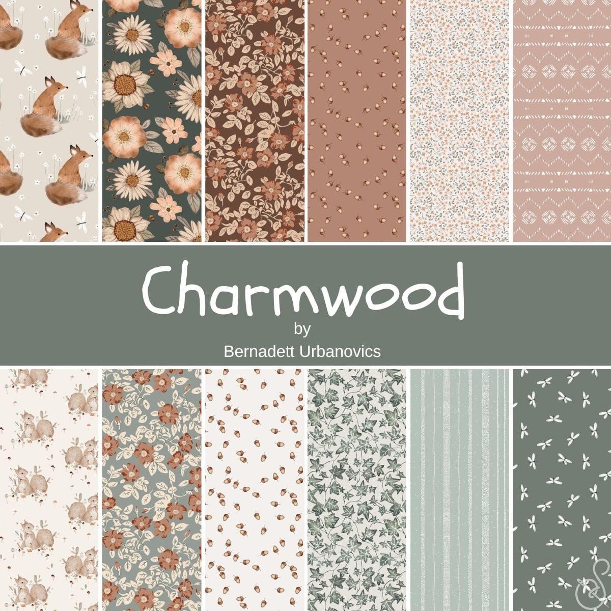 Charmwood Layer Cake - Figo Fabrics