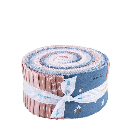 Cozy Bebe Rolie Polie Jelly Roll - Riley Blake Designs
