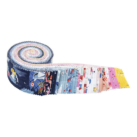 Down the Rabbit Hole Rolie Polie Jelly Roll - Riley Blake Designs