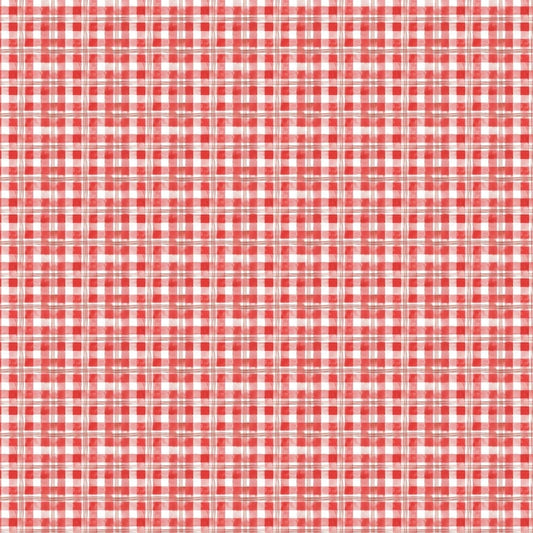 Gingham Red - Northcott Fabrics