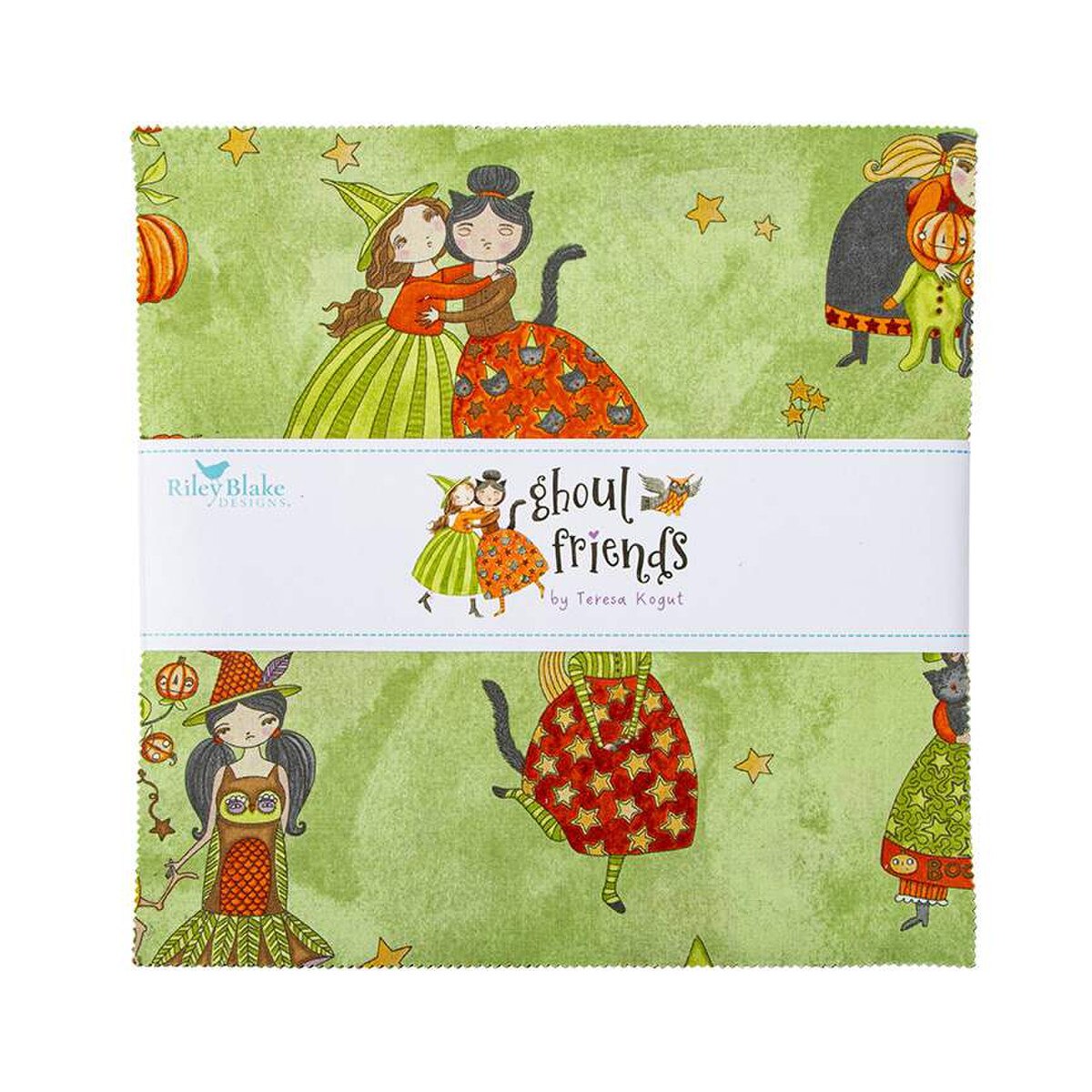 Ghoul Friends Layer Cake - Riley Blake Designs