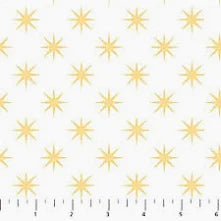 Starburst Gold Metallic - Northcott Fabrics