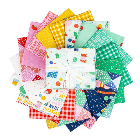 Hand Made Fat Quarter Bundle - Riley Blake Designs