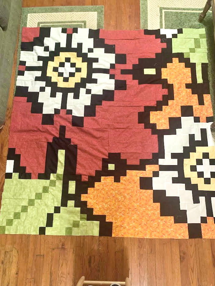 Fall Petals Quilt Pattern - PDF Download