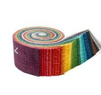 Grasscloth Cottons Rolie Polie Jelly Roll - Riley Blake Designs